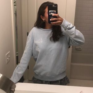 jack wills crewneck oversized sweatshirt